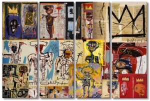 Картина Жан-Мішеля Баскії: кольоровий абстрактний образ