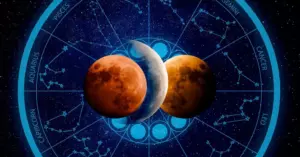 Кола зодіаку з символом Тельця в центрі — ілюстрація сумісності Тельця з іншими знаками.