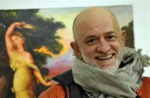 Картина Олександра Ройтбурда — символічний сюжет у насичених кольорах, приклад сучасного українського живопису