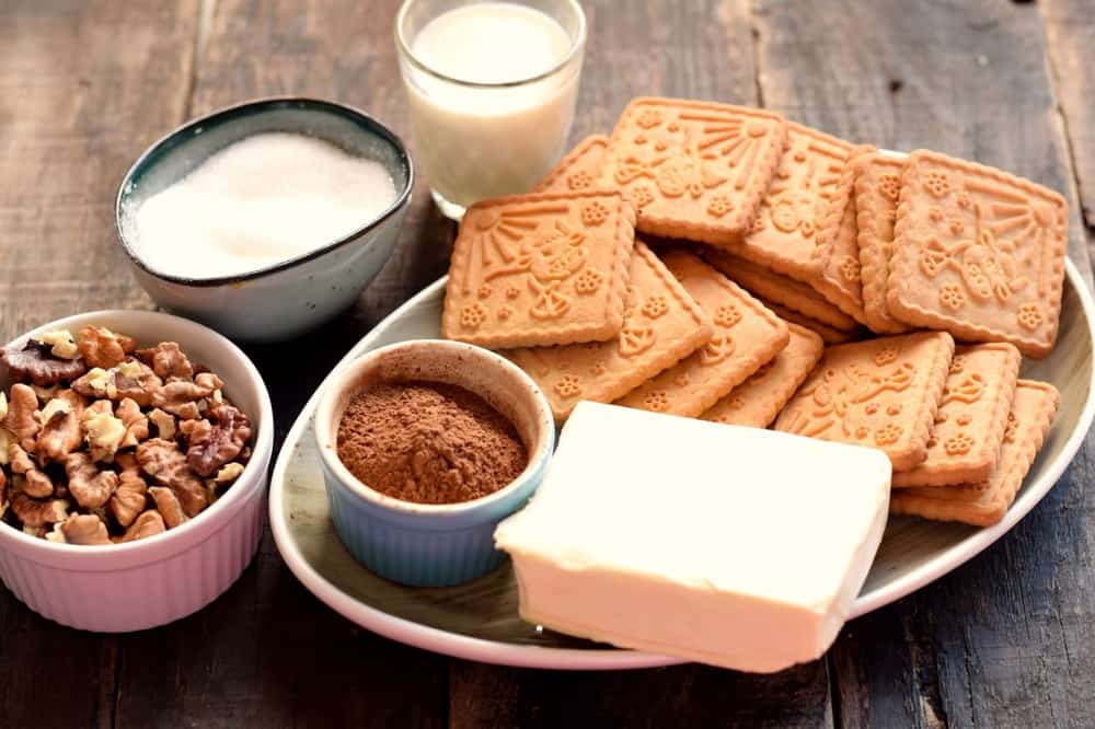 рецепт шоколадної ковбаски