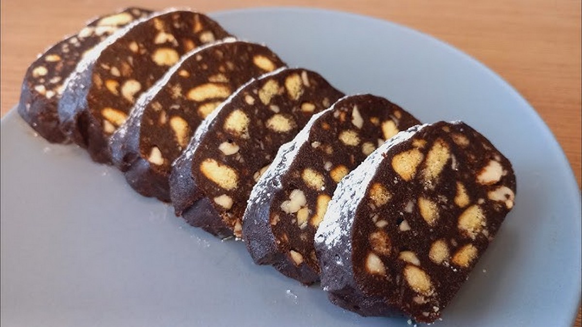 шоколадна ковбаса рецепт