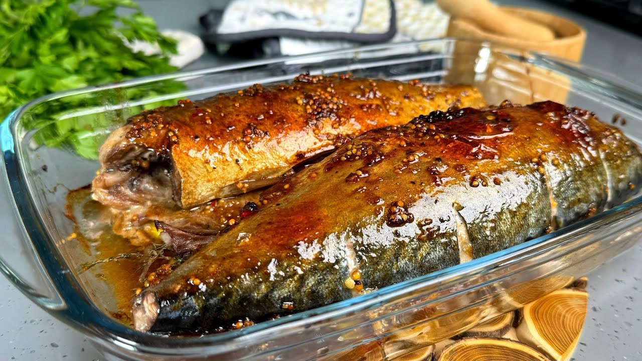 Рецепт запечённой скумбрии: как приготовить сочную рыбу без лишних хлопот